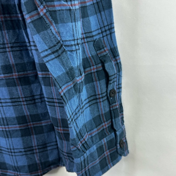 Hurley Men’s Thunderberry Portland Button Down Long Sleeves Shirt Plaid NWT - Picture 6 of 13